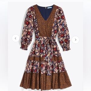 Draper James Floral Patchwork Dress